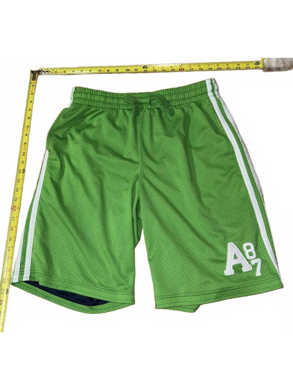 Vintage Aeropostale Green Athletic Shorts Size M